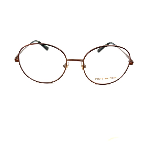 New TORY BURCH Frames Round Metal Glasses TB 1057 3141 51 18 140 Satin Bronze - Picture 10 of 13